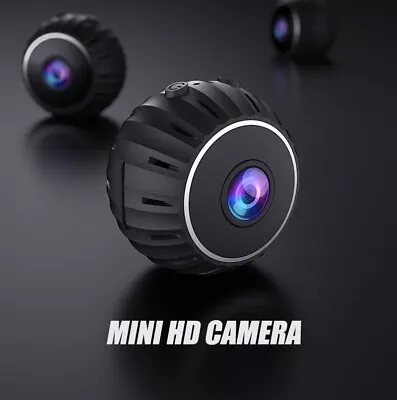 Mini Wifi Camera Wireless Hidden IP Security Nanny Cam Night Vision HD 1080P • £14.92