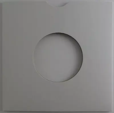 100 7  White Strong Premium Card Record Sleeves / Masterbags +free 24h Delivery • £19.69