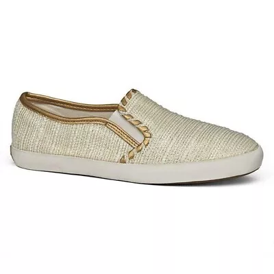 Jack Rogers Baldwin Slip On Sneaker Ecru Size 8.5 • £33.73