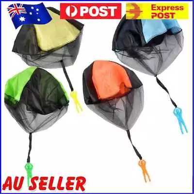 Hand Throwing Kids Mini Play Parachute Toy Man Model Outdoor Sports Toys • $8.30