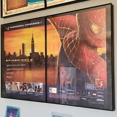 £43.26 • Buy FRAMED 2004 Marvel Ultimate Spider-Man 2 Xbox PS2 Video Game Wall Art