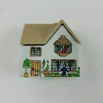 Rose Cottage Wade Whimsey In The Vale Miniature Porcelain House England 1993 W13 • $49.99