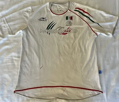 Atletica Pre-Owned Mexico Olympic Federation Soccer Jersey Men’s Sz: Medium • $21.25