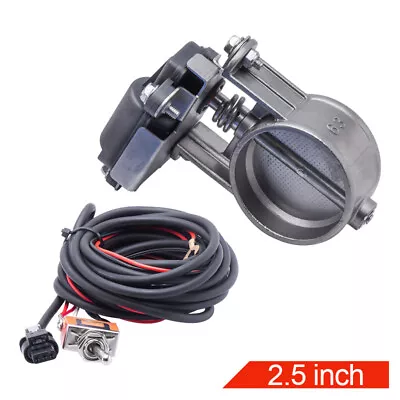 2.5 Inch Exhaust Control Valve Electric Unit With Switch For Catback Downpipe • $97