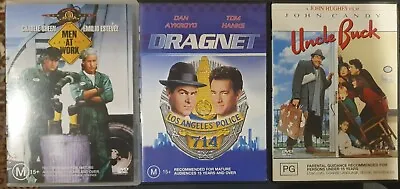 Dragnet & Uncle Buck & Men At Work Dvd Tv Series Movie Comedy Film John Candy  • $29.68