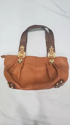 MICHAEL KORS MK Women's Bag  Leather Satchel Brown • $9.30