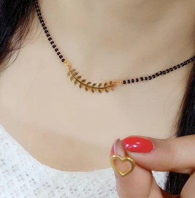 $32.99 • Buy Bollywood Indian Mangalsutra Earrings Gold Plated Women Ethnic Wedding Necklace