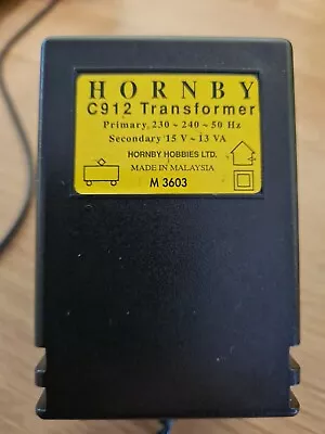 £9 • Buy Scalextric Mains Power Supply Transformer Adaptor Yellow  C912  13v - 15v Range