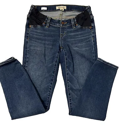 Madewell Maternity Skinny Jeans Size 26 Medium Wash Side Panel • $15