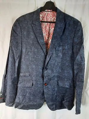 HOLLAND ESQ Liberty Fabric - Mens Slim Fit Blazer  SUIT - 44 Reg  • £75