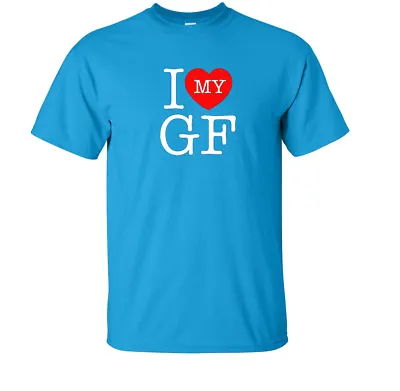 I Love (heart) My Boyfriend GF T- Shirt Size Large • $7.99