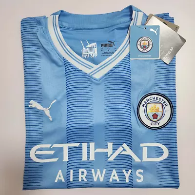 HAALAND #9 DE BRUYNE #17  FODEN #47 Soccer Jersey Football Shirt For Man Adult • $29.99