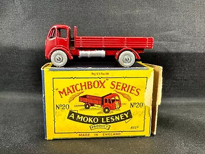 Matchbox Moko Lesney 20a Erf Stake Truck - Nmib • $16.50