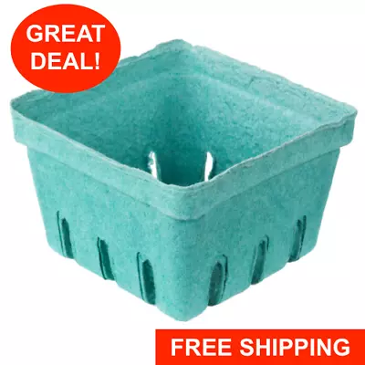 1 Pint 500 Berry Basket Pulp Fruit Vegetable Garden Market Produce Container  • $74.99