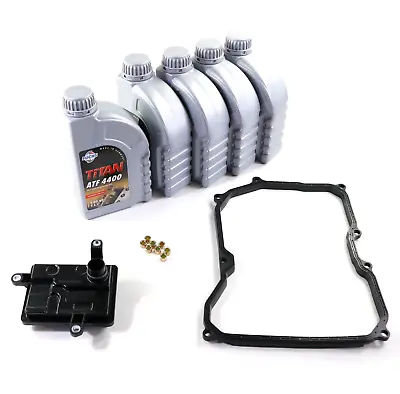 VW Jetta Beetle Passat 1.8T 6 Speed Auto 09G Transmission Fluid Oil Filter Kit • $108.98