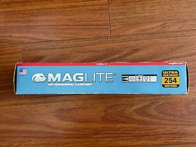 Maglite Incandescent 3-Cell D Flashlight In Display Box Black - Model S3DMR5 • $34