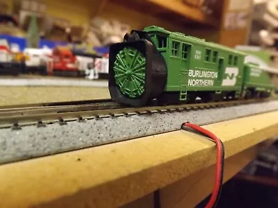 N-Scale Custom  BURLINGTON NORTHERN ROTARY PLOW • $69