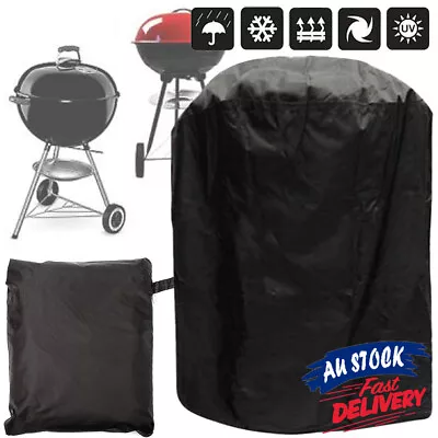 70x70cm Patio Kettle Round Garden Waterproof Barbecue Protector BBQ Grill Cover • $14.56