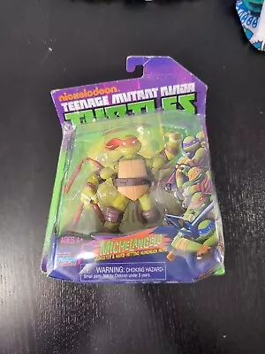 Nickelodeon Michelangelo Teenage Mutant Ninja Turtle TMNT Playmates New 🐢 • $20