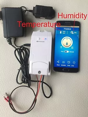 Smart Gas Fireplace Thermostat Fr Millivolt Gas Valveelectronic Spark Ignitions • $79