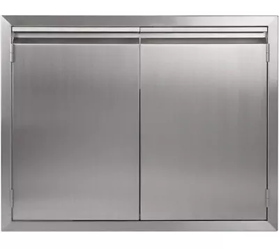 BBQ Access Door 31  W X 24  H 304 Stainless Steel Outdoor Kitchen Access • $54.99