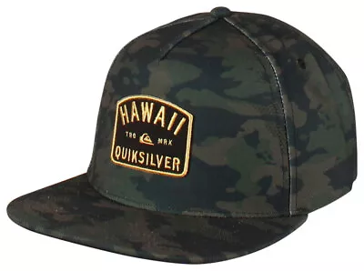 Quiksilver HI Archer Snapback Hat - Black - New • $28