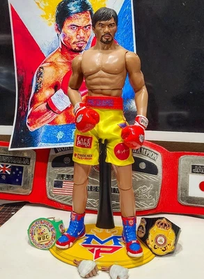 $239 • Buy Rocky  Manny Pacquiao Custom 12  Figure 1/6 Scale  Legend Of Boxing 