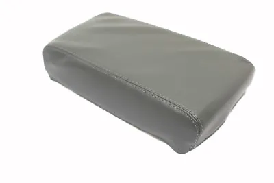 Fit 97-01 Mercury Mountaineer Light Gray Real Leather Console Lid Armrest Cover • $18.64