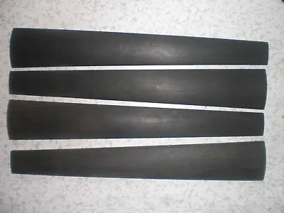 4PCs Quality Violin Fingerboard 4/4 Black Ebony Violin Parts Fiddle Parts • $26.99