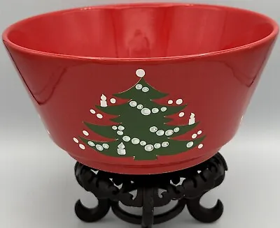 HTF Vintage Waechtersbach Christmas Tree 9  Serving Bowl Made West Germany EUC • $25