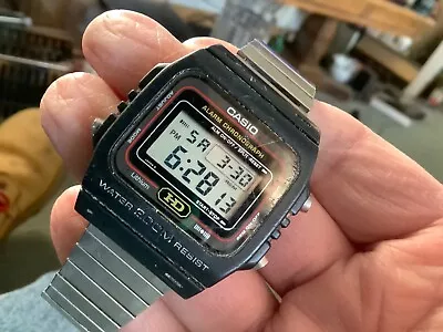 Casio Vintage Lcd Mens Pre G Shock Diver 1985 Watch DW-260 Module 690 Works! • $25