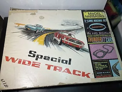 Vintage 1967 AURORA MODEL MOTORING THUNDERJET CARS - W/ Cars • $75