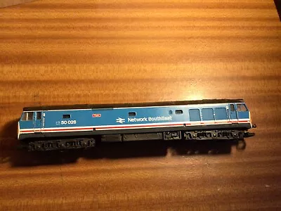 CLASS 50 NETWORK SOUTHEAST No. 50 028 TIGER LIMA 00 GAUGE MODEL LOCOMOTIVE. • £5