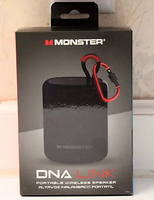 Monster DNA Link Portable Wireless Bluetooth Speaker NEW IN PACKAGE UNOPENED • $29.99