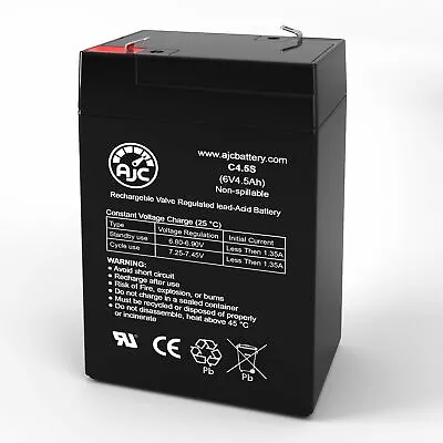 Long Way LW-3FM4.5 6V 4.5Ah Sealed Lead Acid Replacement Battery • $17.99