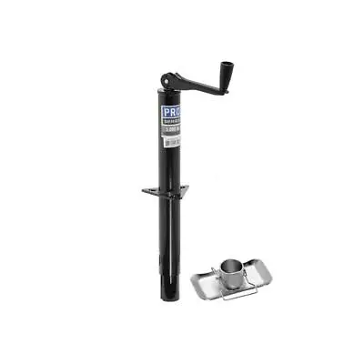 Pro Series Round 5000 Lbs A-Frame Trailer Jack Topwind 15  Lift W/ 2  Footplate • $65.51