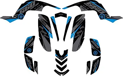 Fits Yamaha Raptor 660  GRAPHICS KIT STICKER DECALS YAMAHA RAPTOR 660 • $128.24