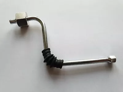 £21.89 • Buy Rancilio Silvia (v1/2) Chrome Steam Wand Arm & Gaggia Conversion Rubber Elbow