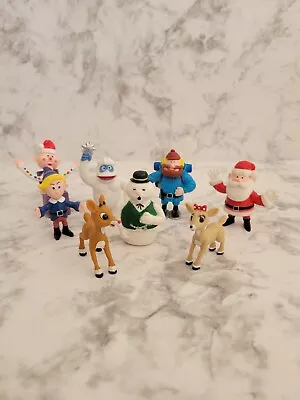 Rudolph The Red Nosed Reindeer Figures  “Island Of Misfit Toys” Lot Of 8 • $30