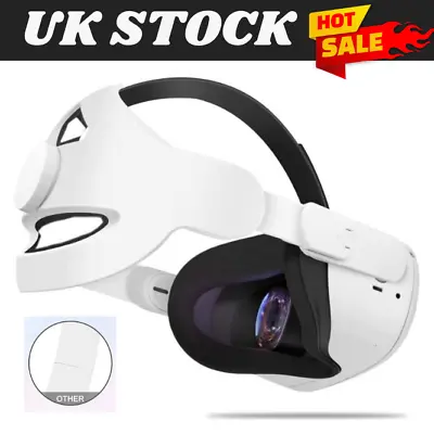 Adjustable Head Strap Compatible With Oculus Quest 2 Head Strap Accessory UK • £19.98