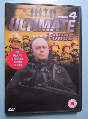 Ultimate Force: Series 4 (DVD 2006) Ross Kemp. PAL 2 Free Postage  • £3.35