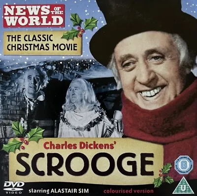 £2 • Buy Charles Dicken's Scrooge -  News Of The World Promotional Dvd In A Card Sleeve