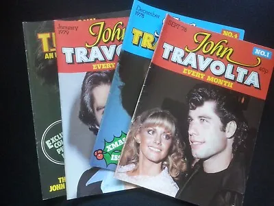 JOHN TRAVOLTA MAGAZINES 1970s ( Please See All Pictures ) • £5