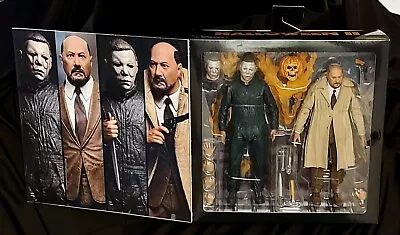 Neca Halloween 2 - Myers & Loomis 2-pack - 7  Action Figure Set 40th Anniversary • £79.95