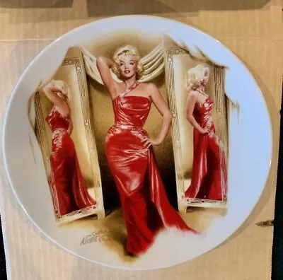 Bradford Exchange Marilyn Monroe Plate - How To Marry A Millionaire • $10