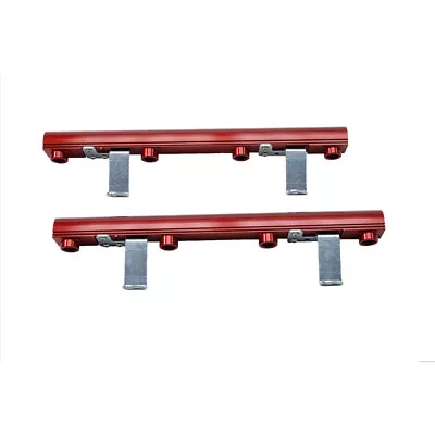 Aeromotive Fuel Rail Kit 14104; Red Anodized For 96-98 Mustang Cobra 4.6L MOD • $319.04
