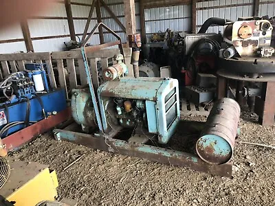 Peabody Barnes 6” Trash Water Pump Powered By A 4 Cylinder White Gasoline Engine • $3000