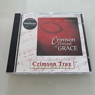 Bill Drake - Crimson Thread And Grace - Rare Interactive CD Rom For PC • £4.99