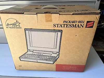 Packard Bell Statesman 200C Laptop Notebook Vintage - UNTESTED • $99