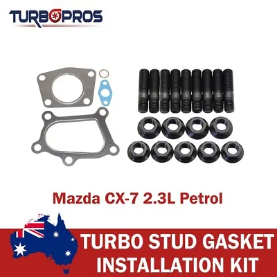 Premium Turbo Installation Stud & Gasket Kit Mazda 3/6/MPS/CX-7 2.3L Petrol • $73.47